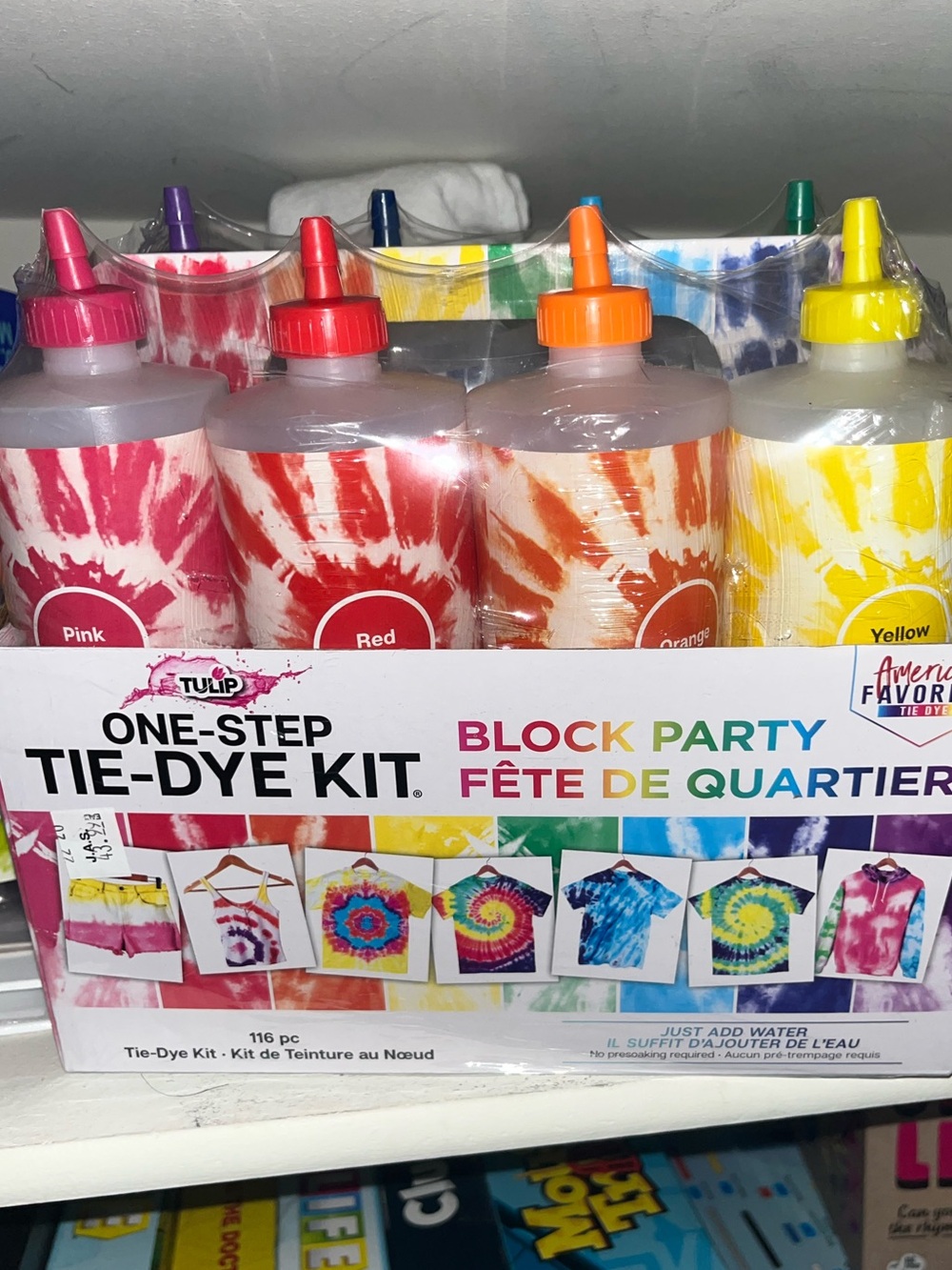 Tulip One-Step Tie-Dye Kit — Multi Color Block Party Set
